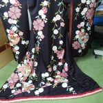 振袖を打掛へ
